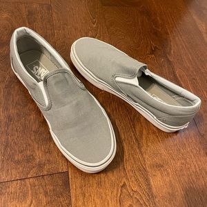 Gray Slip-On Vans